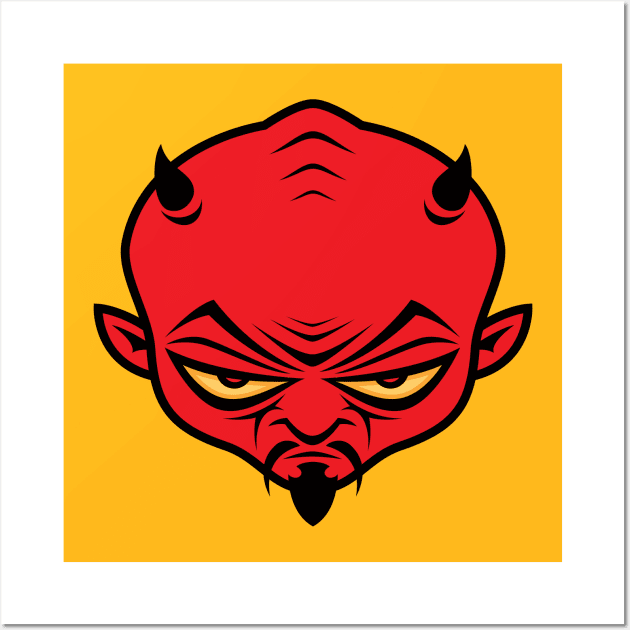 Devil Dude Wall Art by fizzgig